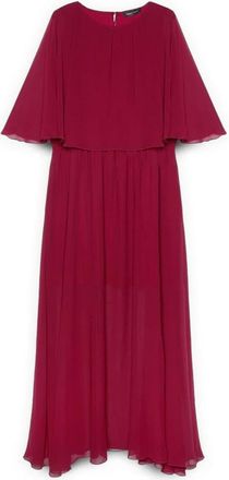Fiorella Rubino Dream Dress in Georgette - Dames - Maxi kleedjes - Rood - XL - Polyester - Kleedjes