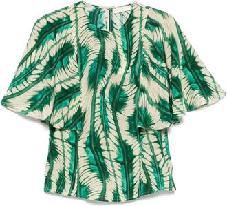 Ulla Johnson Top Ada - Verde