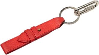 Louis Vuitton Pre-owned Leren Sleutelhoeder - Dames - Vintage Accessoires - Rood - ONE Size - Leer - Vintage