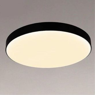 Trade Shop Trade Shop - Copy Of Plafoniera Led 70w Rotonda Lampada Da Soffitto Nero Lampadario Luce Fredda 02591