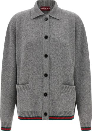 Gucci Womens Polo Cardigan