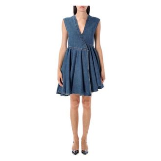 Alaia Mujer, Vestidos, Azul, Talla: S
