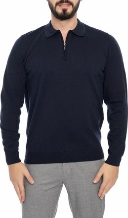 Vella Pais DECATUR QUARTER ZIP POLO SHIRT