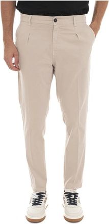 Roy Rogers Broeken, Heren, Beige, W30, Katoen, Day Off Chino