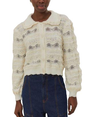 Farm Rio Farm Rio Mixed Stitches Knit Cardigan