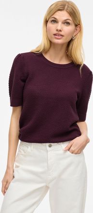 Vila Kurzarmpullover