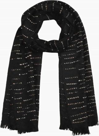 Me&K Womens Drizzle Scarf In Black