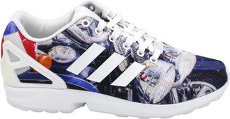 adidas Flux Synthetisch Textiel Veters Rubberen Zool - Heren - Hardloopschoenen - Veelkleurig - 43 1/3 EU - Fitness