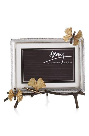 Michael Aram Butterfly Ginkgo Easel Picture Frame at Nordstrom
