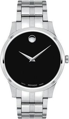Movado Museum Classic Quartz Black Dial Mens Watch 0607533