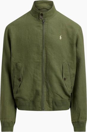 Polo Ralph Lauren Mens Polo Ralph Lauren Linen Herringbone Jacket 003 Garden Trail - Tan - Size: 38/Regular