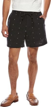 Rag & Bone Rag & Bone Marc Linen-Blend Embroidered Short