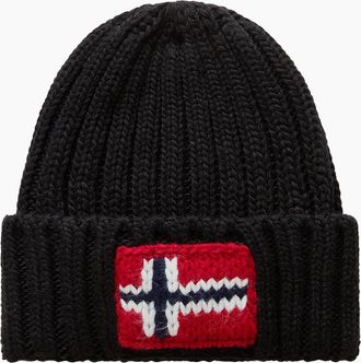 Napapijri Mens Napapijri F-Semiury Beanie - Black