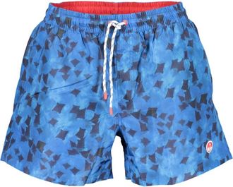 North Sails Blauwe Heren Zwemboxer Fantasie - Heren - Strandmode - Blauw - M - Badmode