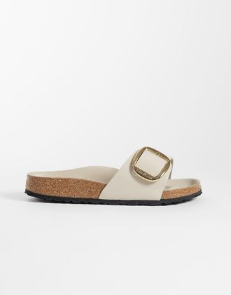 Birkenstock Madrid - Sandali color ostrica-Bianco