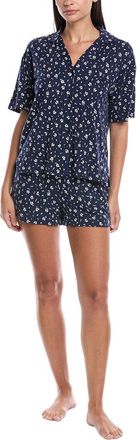 DKNY Dkny 2Pc Top & Boxer Sleep Set