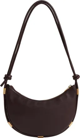 Reiss Harriet Leather Shoulder Bag