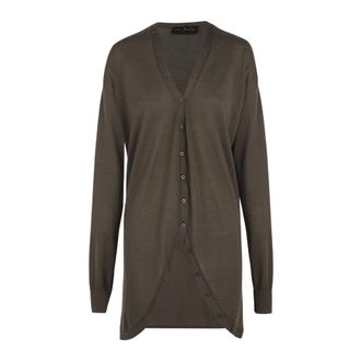 Cortana Top Trasformabile - - Knitwear - Donna - Verde - M