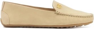 Kazar Beige casual nubuck mocassins - Dames - Loafers - Beige - 40 EU - Leer - Schoenen