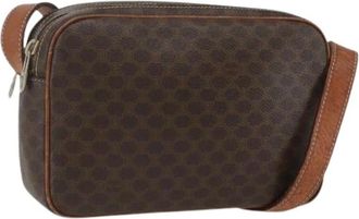 Celine Pre-owned Cross Body Bags, female, Brown, Size: ONE SIZE Pre-owned Plastic Cross Body Bag