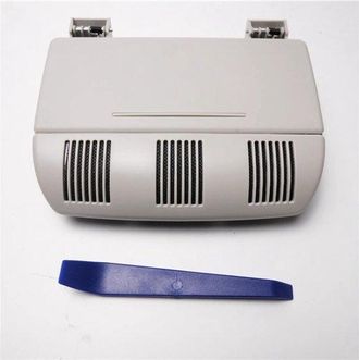 OEM Estuche Para Gafas De Sol Para Coche - Estuche Gris Para Gafas, Apto Para Skoda Octavia, Fabia Y Roomster (1z0868565e 1zd868565f)