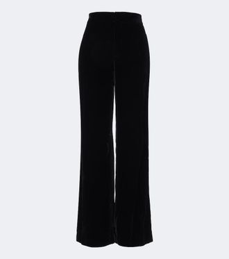 Etro Velvet wide-leg pants