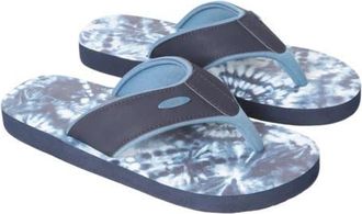 Animal Swish Tie Dye Flip Flops in Bright Blue at Nordstrom, Size 10