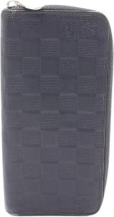 Louis Vuitton Pre-owned Wallets, male, Blue, Size: ONE SIZE Pre-owned Leather wallets