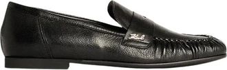 Karl Lagerfeld Schoenen, Dames, Zwart, 36 EU, Leer, Eleia Loafer