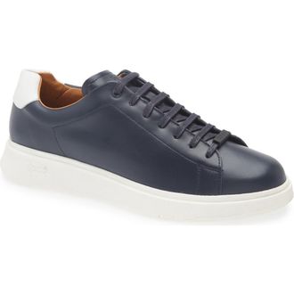 スニーカー BOSS Men Sneakers Blue 50523221 404 Amazon.com | BOSS Men's Low-Top Sneakers, darkblue, 10