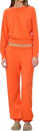 &Eacute;terne Boyfriend Pocket Sweatpants In Papaya