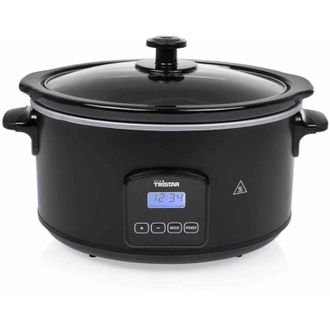 Tristar Olla De Cocci&oacute;n Lenta Negro 210w 4,5l Tristar