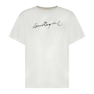 Maison Margiela MM6 Maison Margiela T-shirts and Polos - - Tops - Uomo - Bianco - M