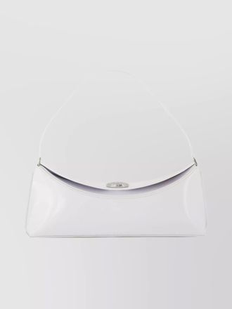 Jacquemus le calisso patent leather shoulder bag