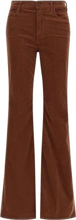 Mother The Doozy Pants - Dames - Flared Jeans - Bruin - W27 - Katoen - Jeans