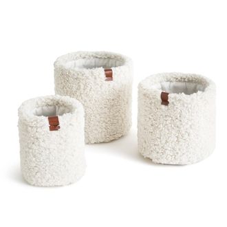 La Redoute Interieurs Set van 3 ronde manden, Boklio