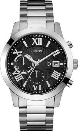 Guess Atlas W0668G3 Horloge - Heren - Horloges - Grijs - ONE Size - Accessoires