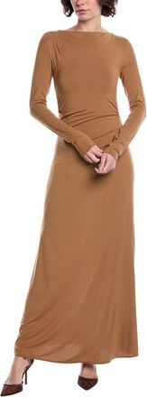 Rag & Bone Luca Asymmetric Drape Maxi Dress