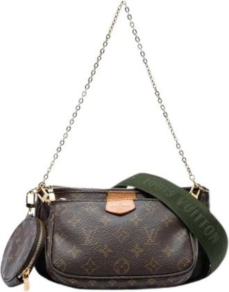 Louis Vuitton Pre-owned Multi-Pochette Accessoires - Dames - Vintage Schoudertas - Bruin - ONE Size - Vintage