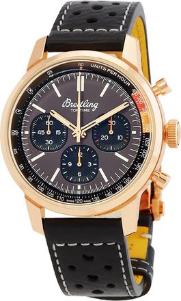 Breitling Pre-owned Breitling Top Time B01 Chronograph Automatic Brown Dial Mens Watch RB01761A1Q1X1