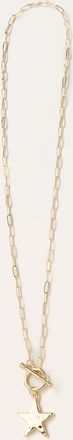 Fat Face FatFace Gold Tone Star Necklace