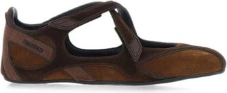 The Attico Platte Schoenen - Dames - Ballerinas - Bruin - 40 EU - Nylon - Schoenen