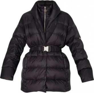 Liu Jo Tf 4138 T2600 Jacket - Dames - Winterjassen - Blauw - M - Leer - Jassen