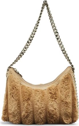 Stella McCartney Borsa a spalla Falabella trapuntata - Marrone