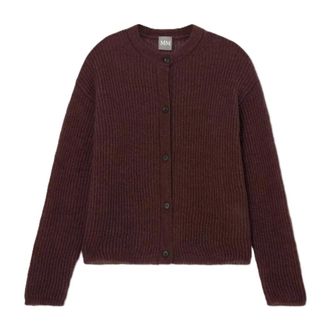 Max Mara Cardigans, female, Red, S, Meandro Cardigan