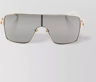 Gucci rectangular metal frame sunglasses