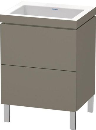 Duravit Duravit - Lavabo Para Muebles L-cube C-bonded Con Base De Pie
