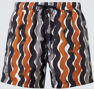 Ermenegildo Zegna Costume da bagno con stampa