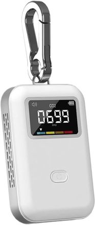 OEM Detector De Fugas De Gas, Mini Detector De Co2, Monitor De Calidad Del Aire, Monitor De Co2 Para Viajes En Interiores Puede Usarlo En Cualquier Lugar 