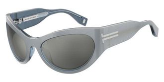 Marc Jacobs MJ 1087/S YB7/T4 Womens Sunglasses Silver Size 61